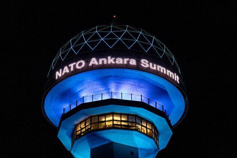 Napis NATO ANkara Summit