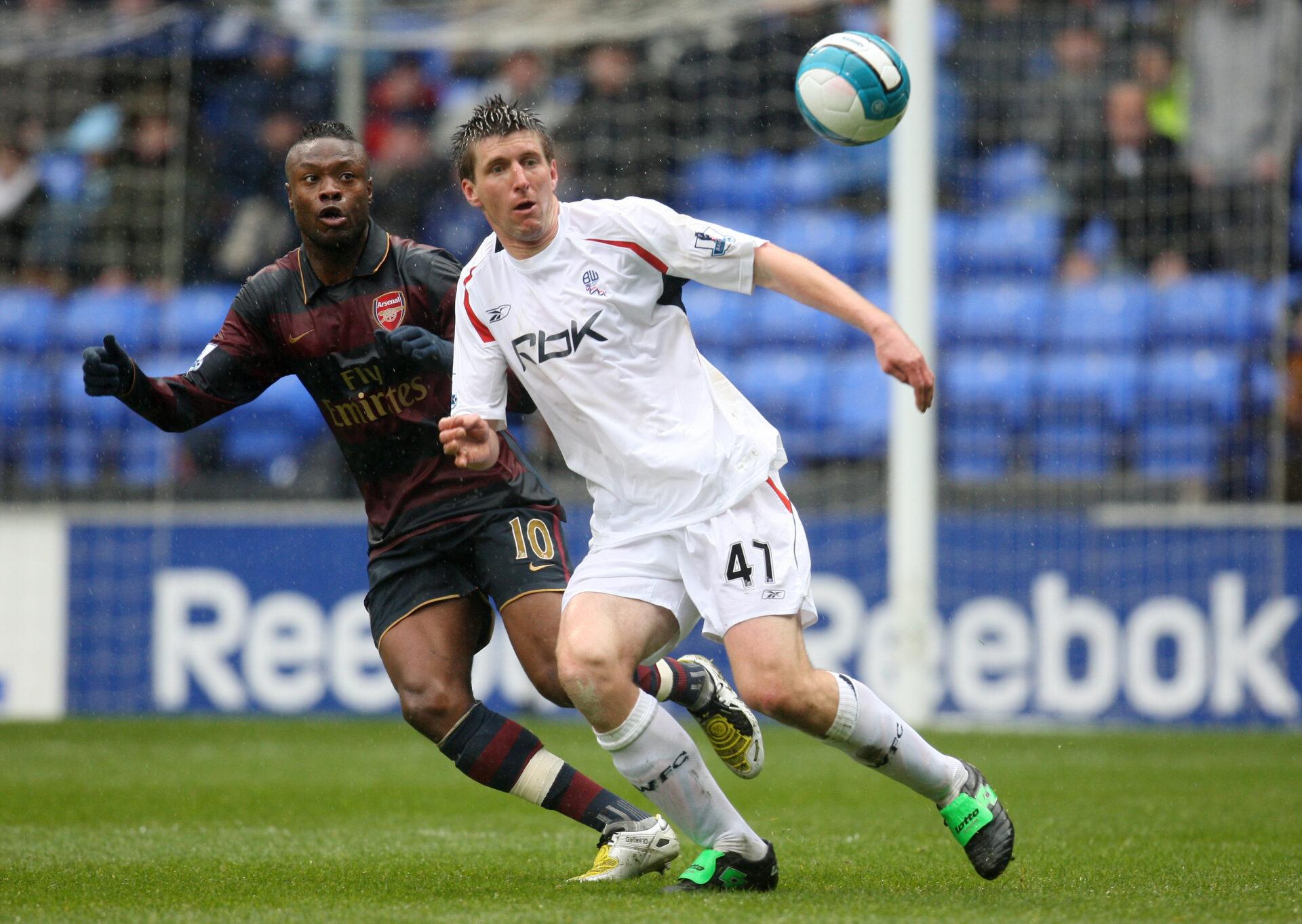 Grzegorz Rasiak w barwach Bolton Wanderers