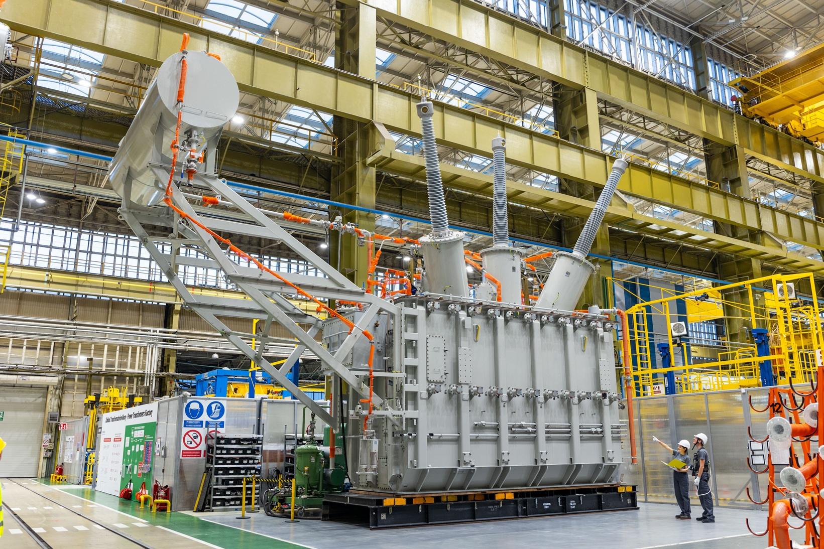 Fabryka transformatorów Hitachi Energy w Łodzi