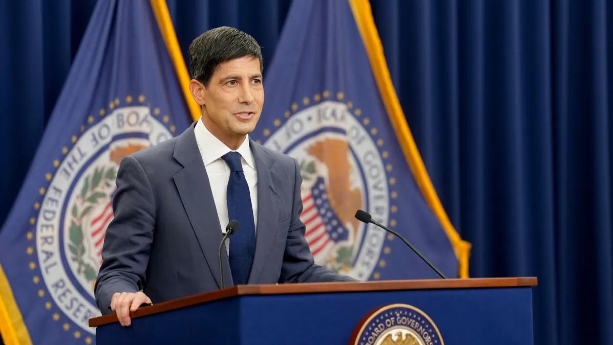 Przewodniczący Fed Kevin Warsh. Fot. Al Drago/Bloomberg