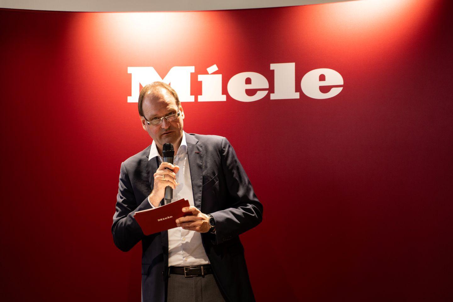 dr Markus Miele, dyrektor zarządzający i współwłaściciel Miele.