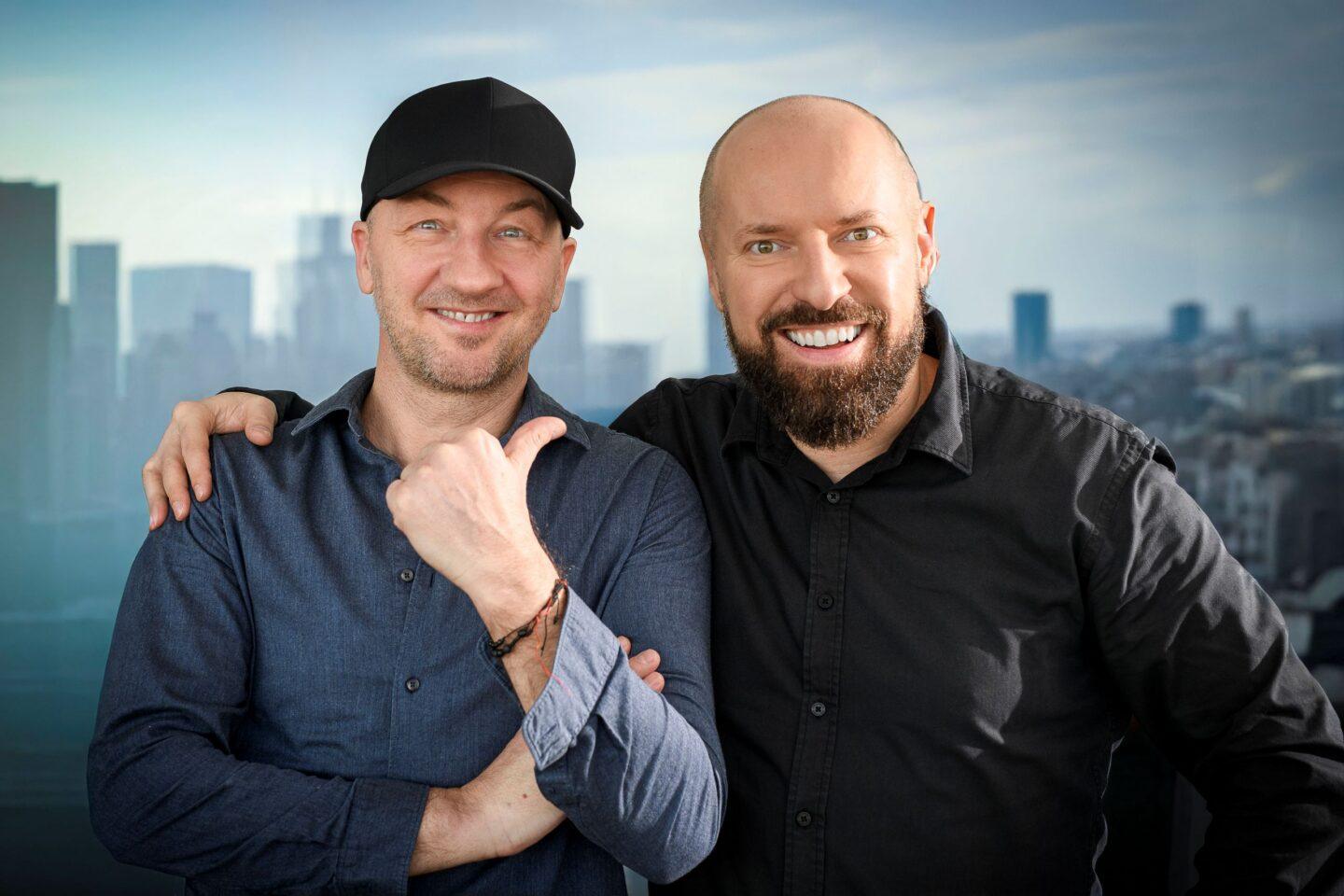 Jarosław Sokolnicki i Piotr Kawecki, założyciele exeAI