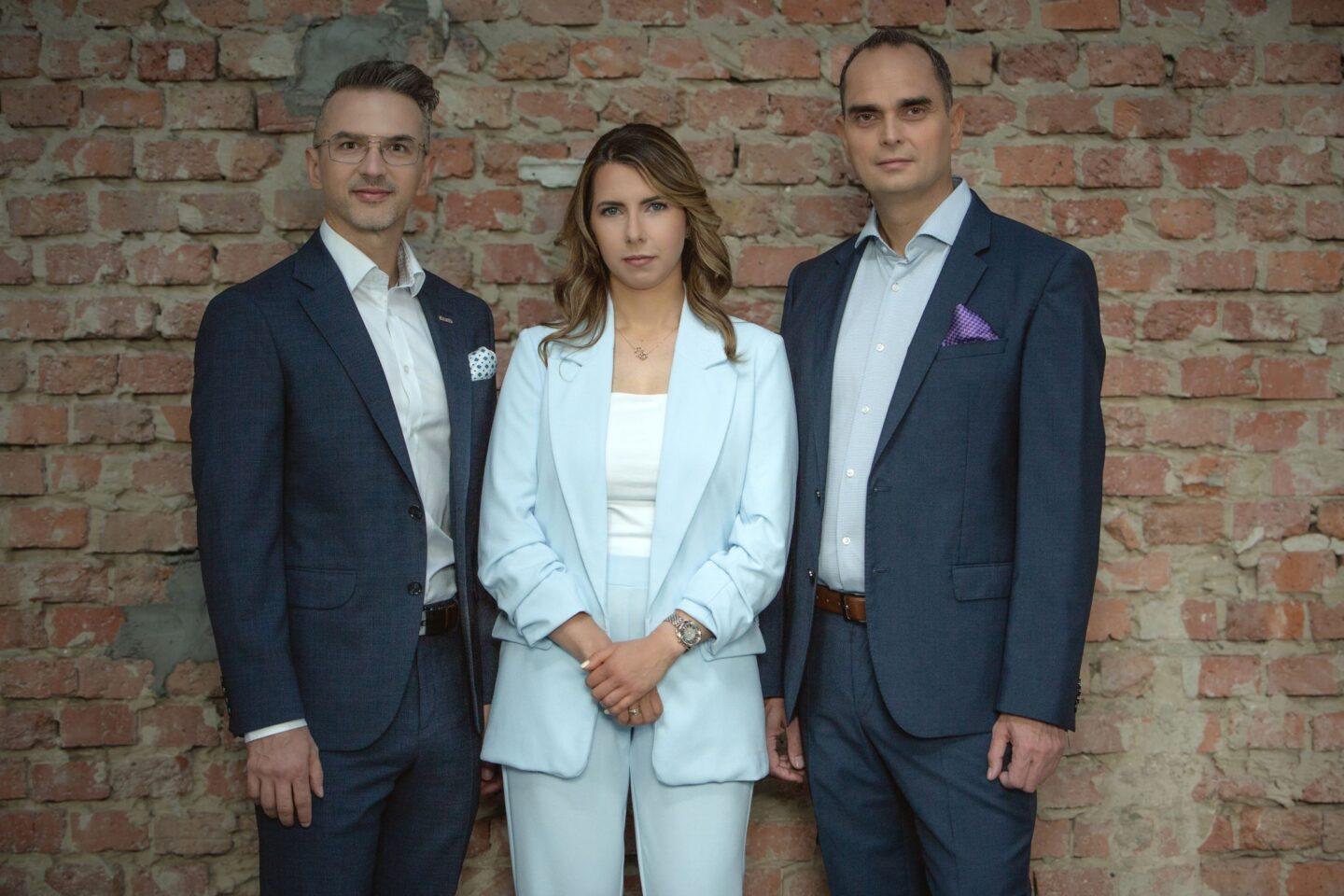 Zarząd spółki Senetic: Łukasz Bojar, Małgorzata Schatton oraz Marcin Białożyt