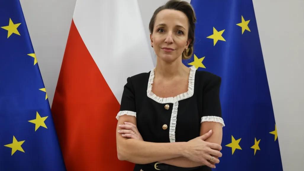 Na zdjęciu Sylwia Gregorczyk-Abram Fot. PAP/Albert Zawada