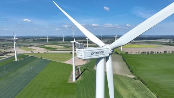 Elektrownia wiatrowa Tauron. Fot. źródła prasowe