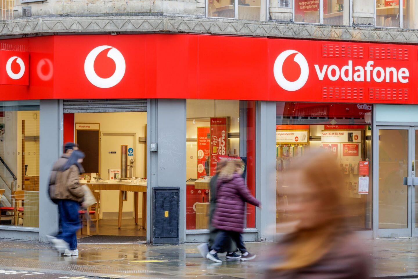 Sklep sieci Vodafone