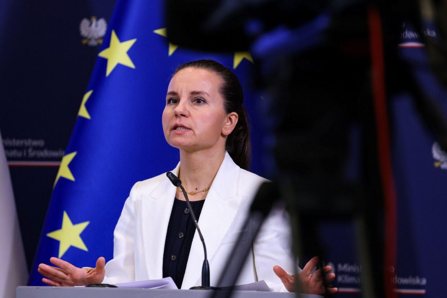 Urszula Zielińska, wiceministra klimatu i środowiska