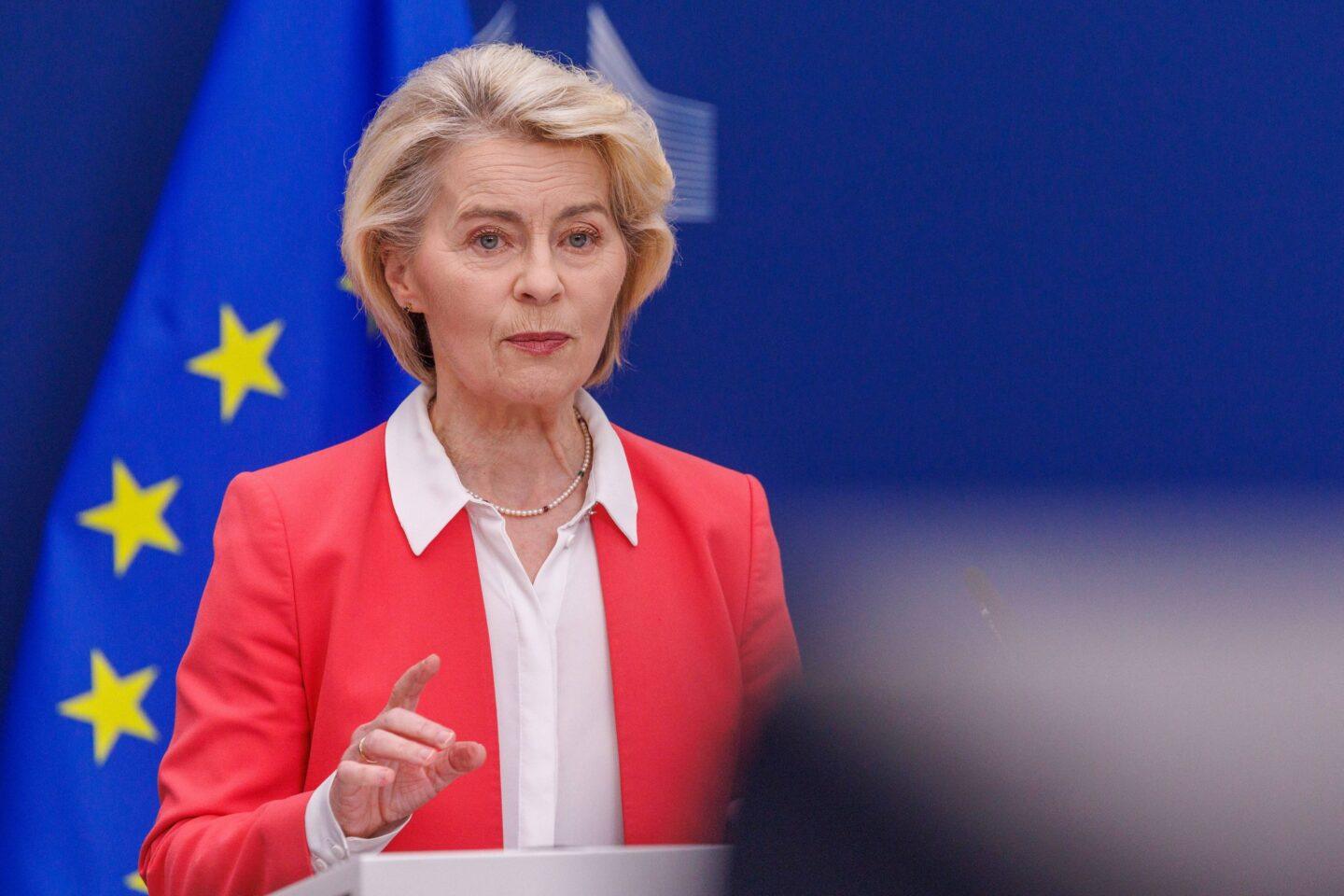 Ursula von der Leyen, przewodnicząca Komisji Europejskiej