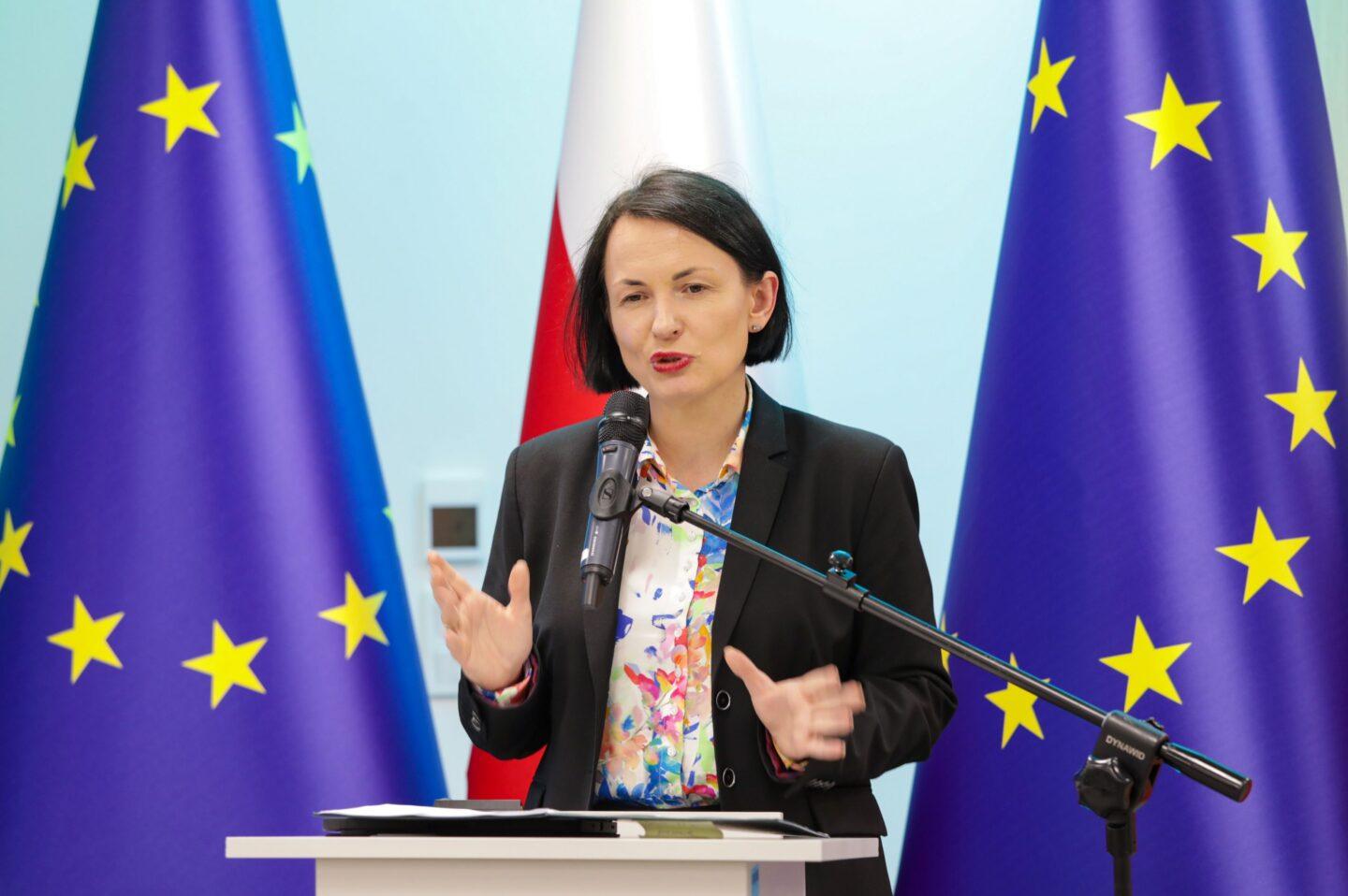 Prezeska NFOŚiGW Dorota Zawadzka-Stępniak