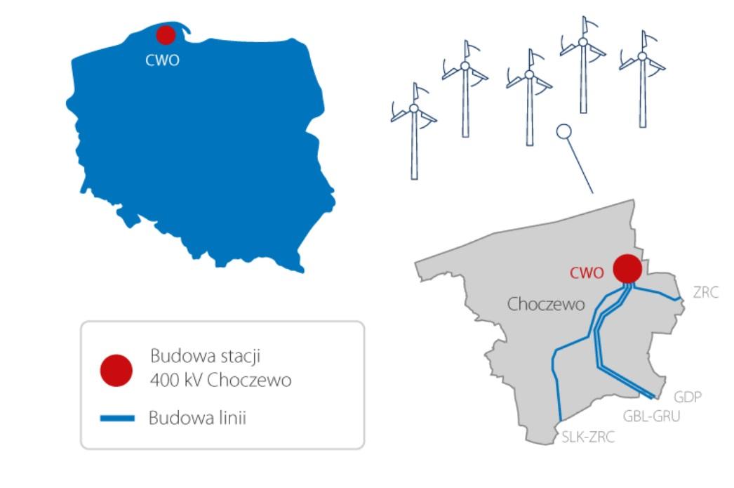Lokalizacja stacji Choczewo