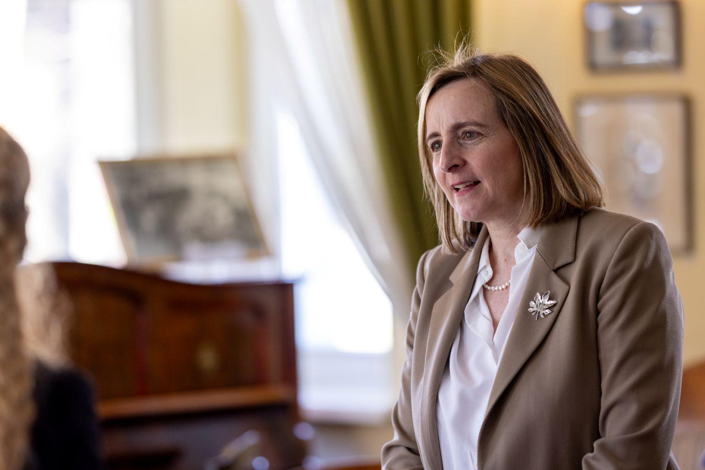 Catherine Godin, ambasador Kanady w Polsce.