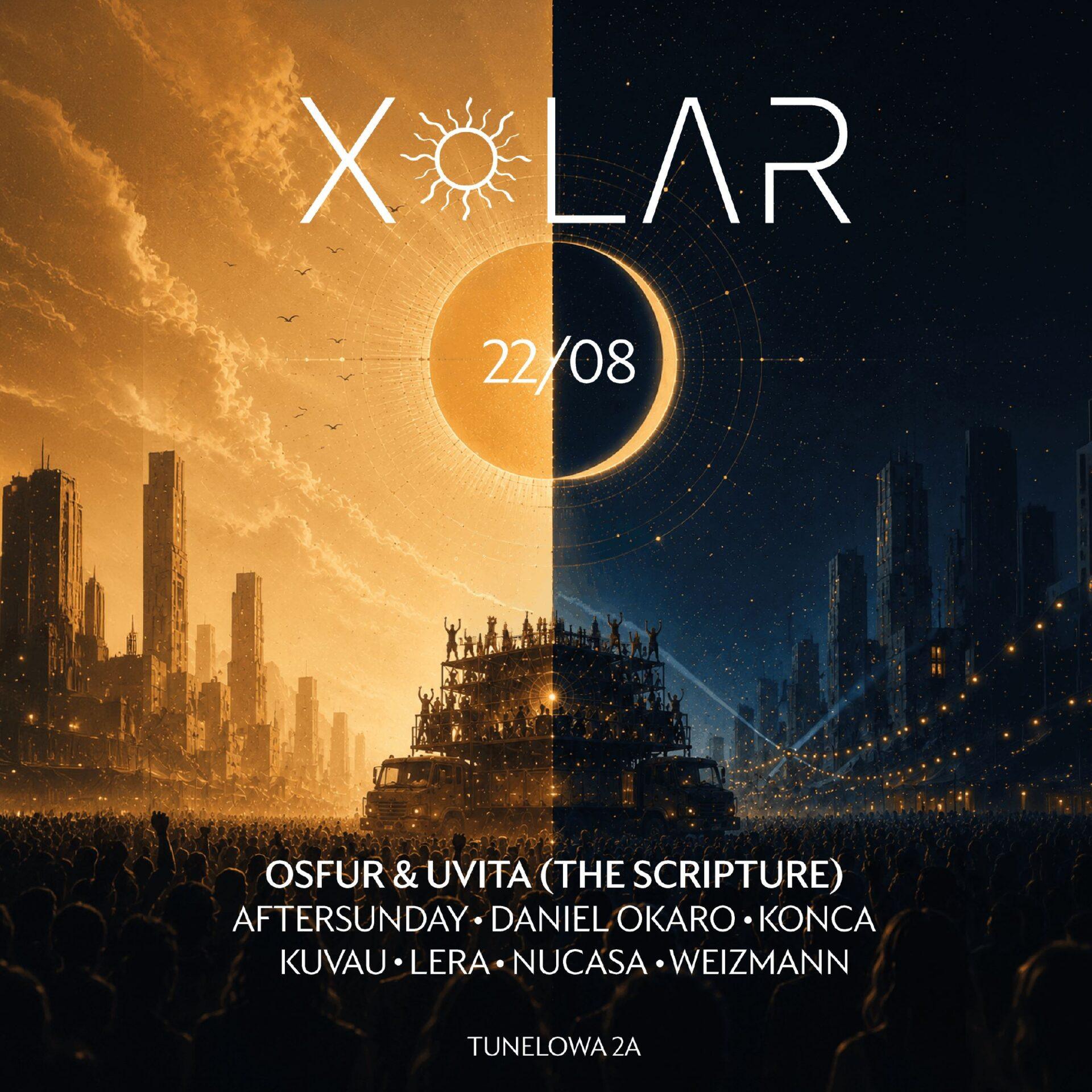 Plakat zapowiadający festiwal Xolar System