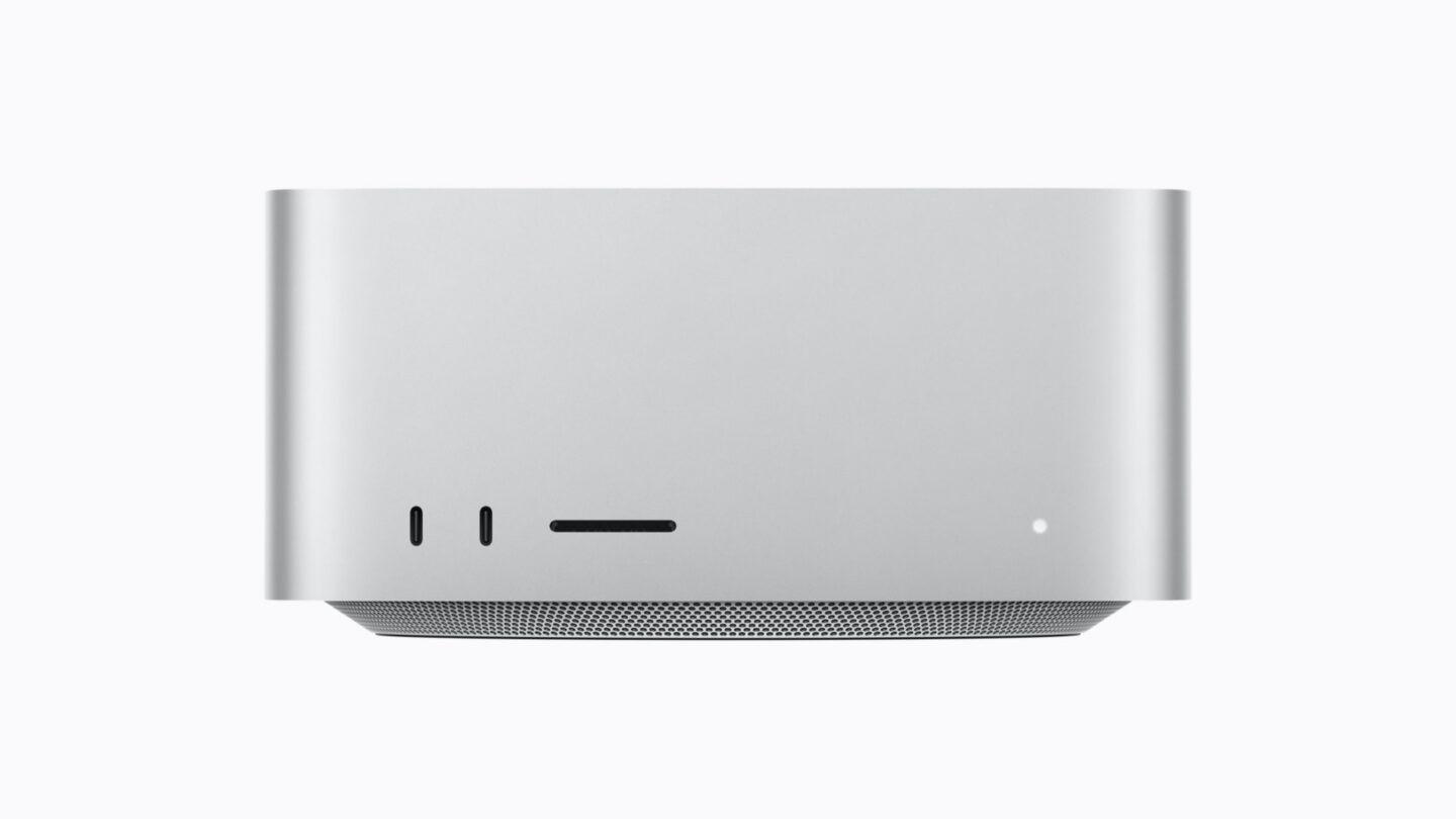 Mac Studio z przodu