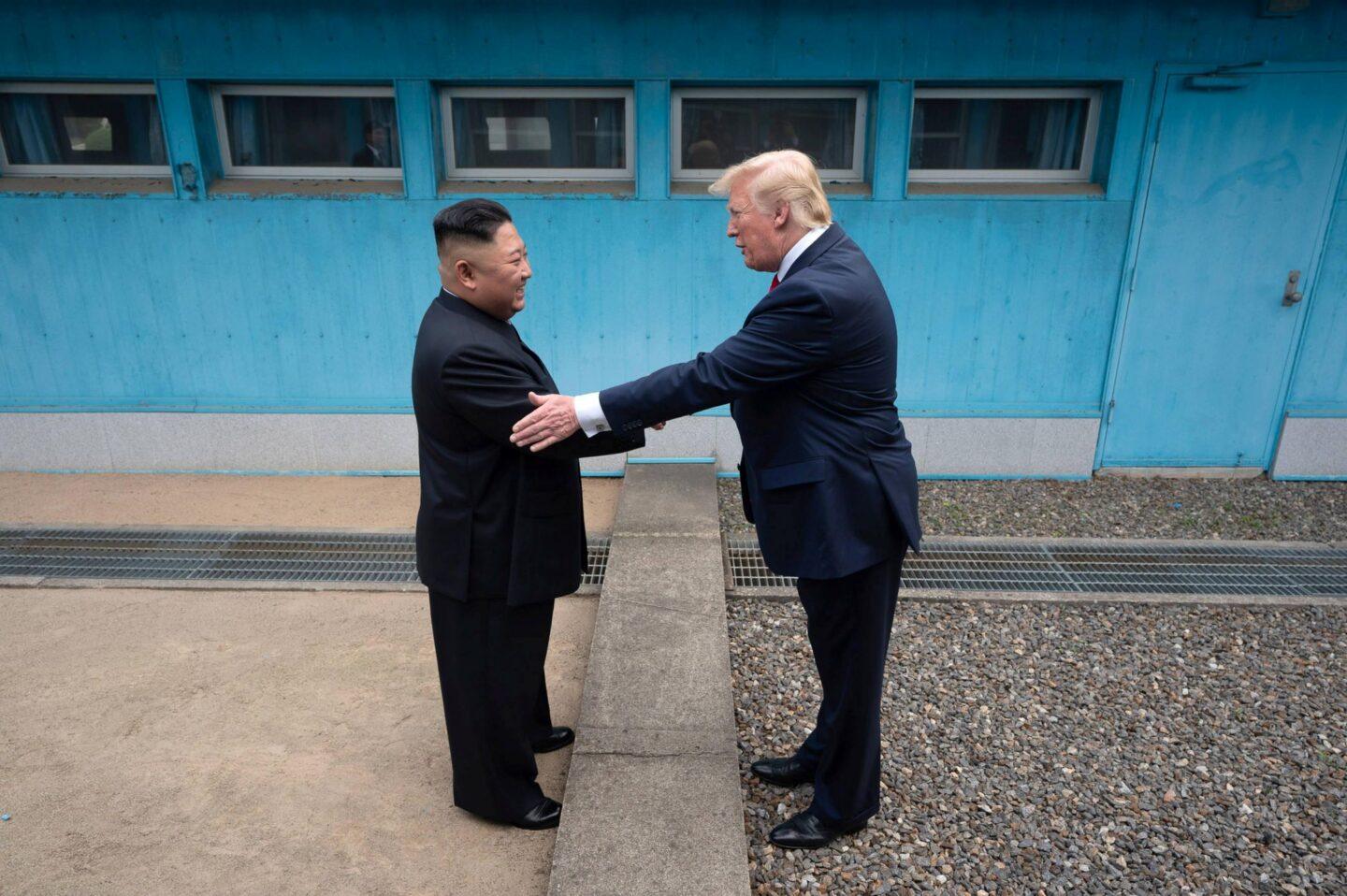Donald Trump i Kim Dzong Un