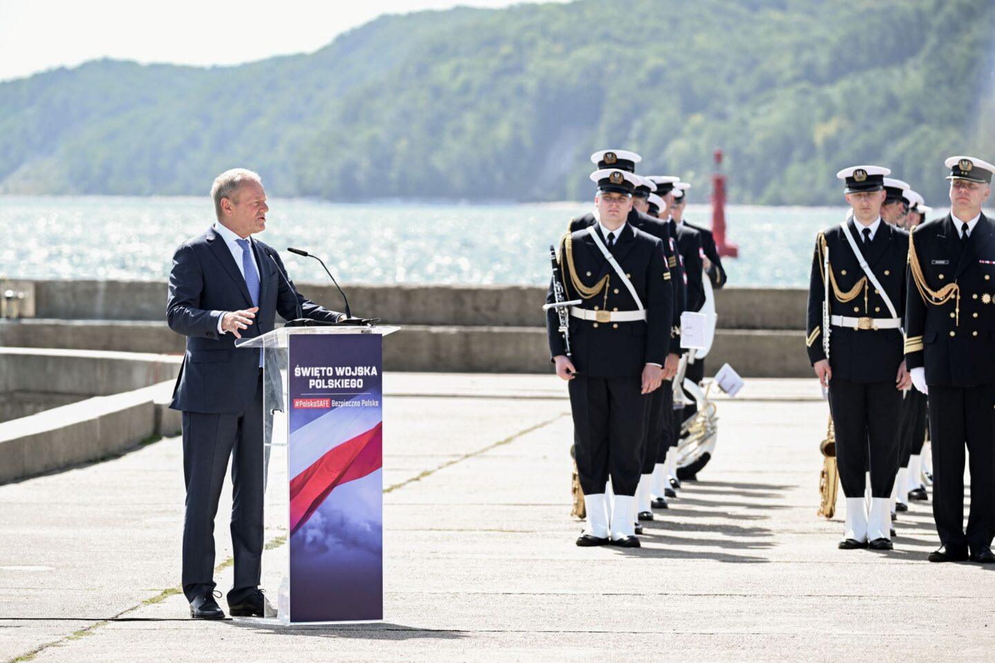 Donald Tusk w Gdyni