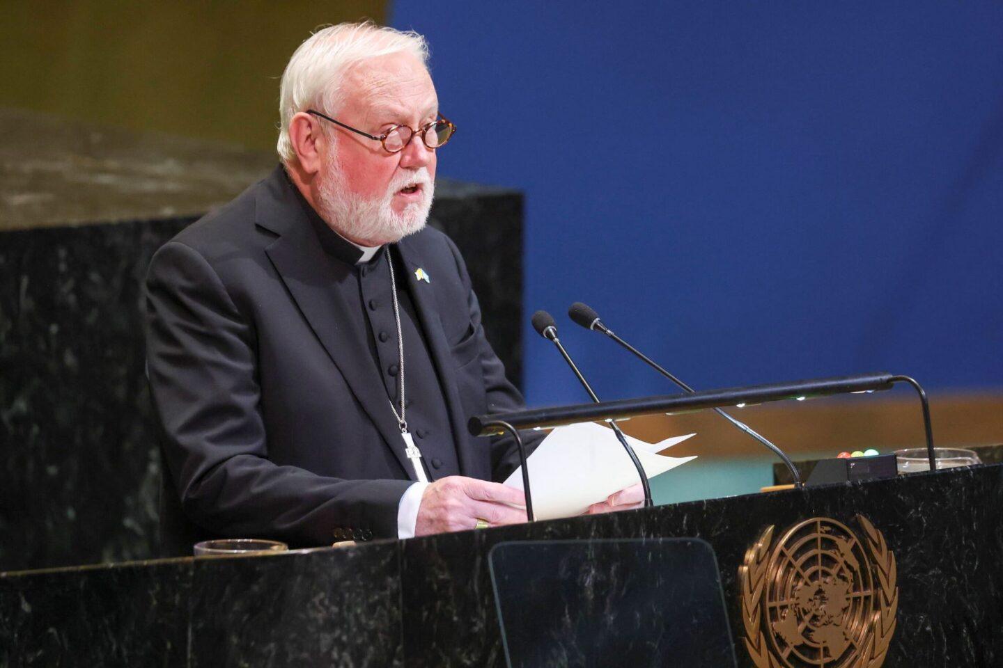Szef watykańskiej dyplomacji arcybiskup Paul Richard Gallagher