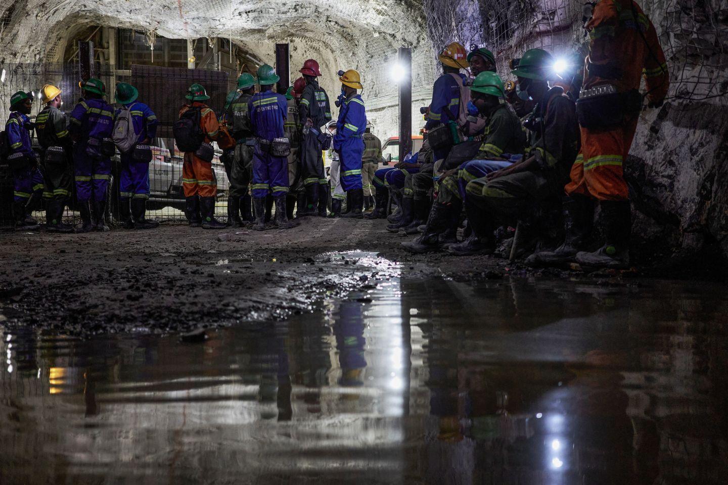 Kopalnia miedzi Mufulira zarządzana przez firmę Mopani Copper Mines Plc w miejscowości Mufulira w Zambii.