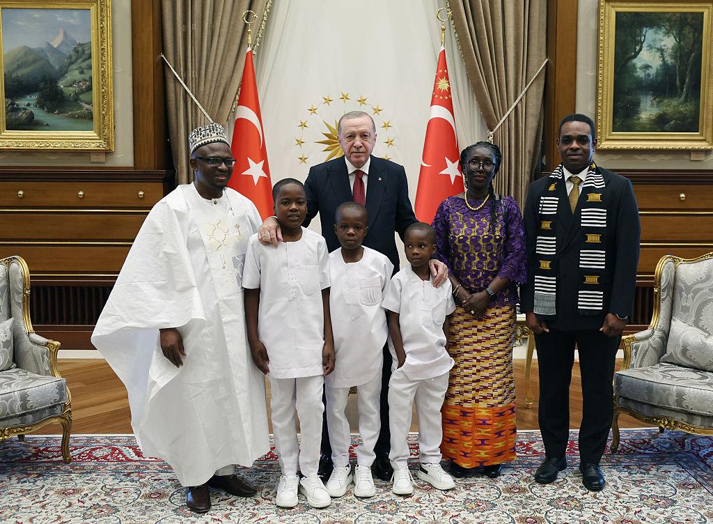 Erdogan i ambasador Ghany