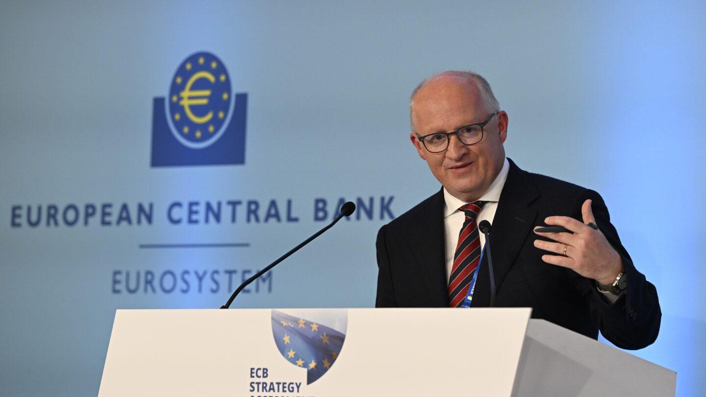 Główny ekonomista EBC Phillip Lane. Fot. Horacio Villalobos/Corbis/Getty Images