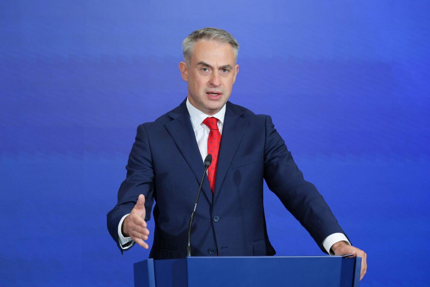 Wicepremier i minister cyfryzacji Krzysztof Gawkowski