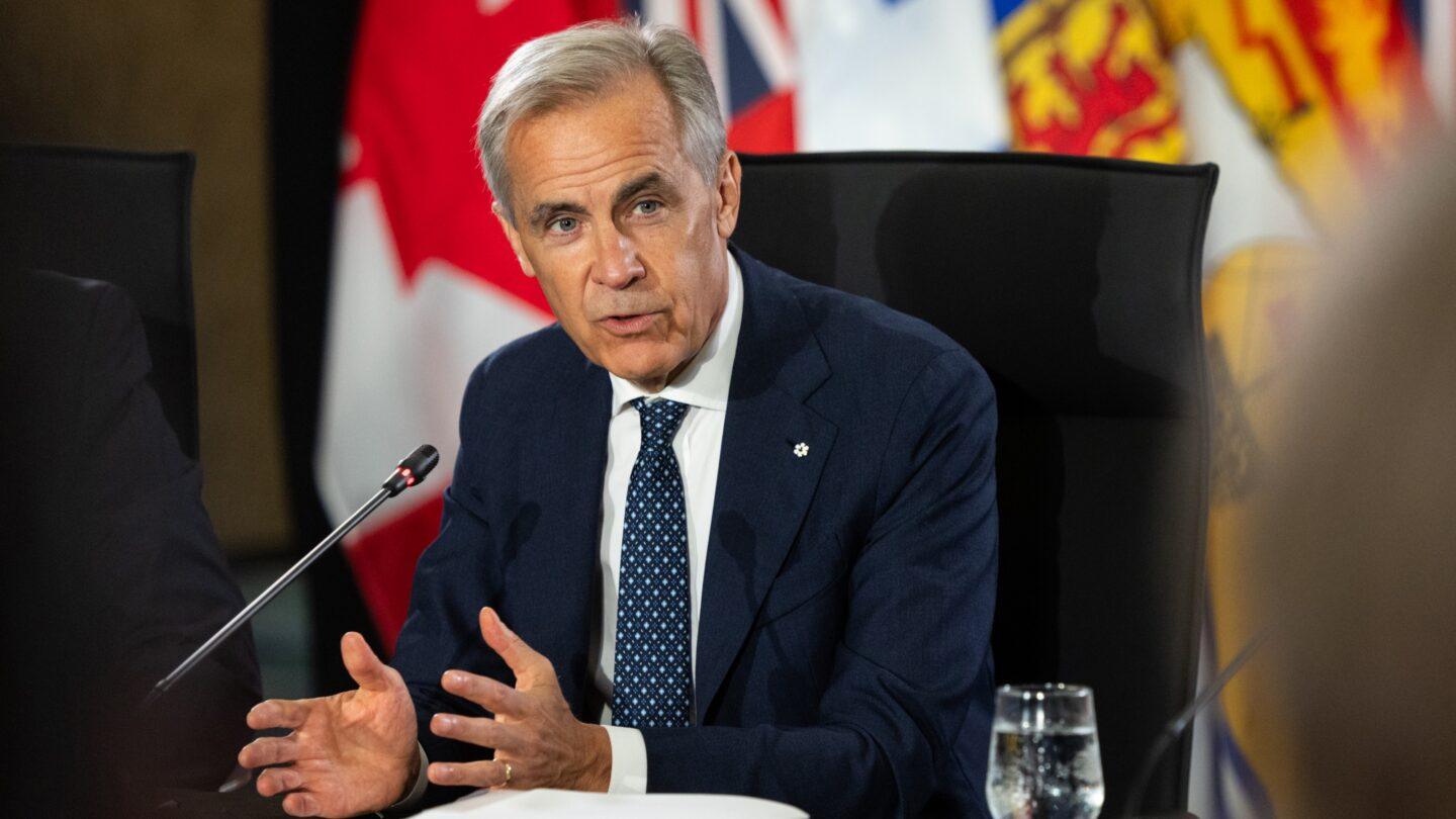 Premier Kanady Mark Carney. Fot. Kelly Clark/Bloomberg via Getty Images
