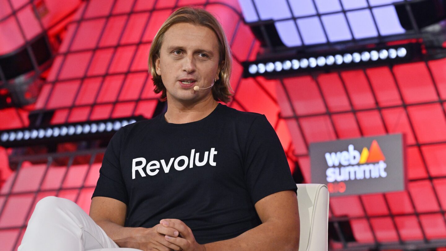 Prezes i założyciel Revolut Nik Storonsky. Fot. Piaras Ó Mídheach/Sportsfile for Web Summit Rio via Getty Images