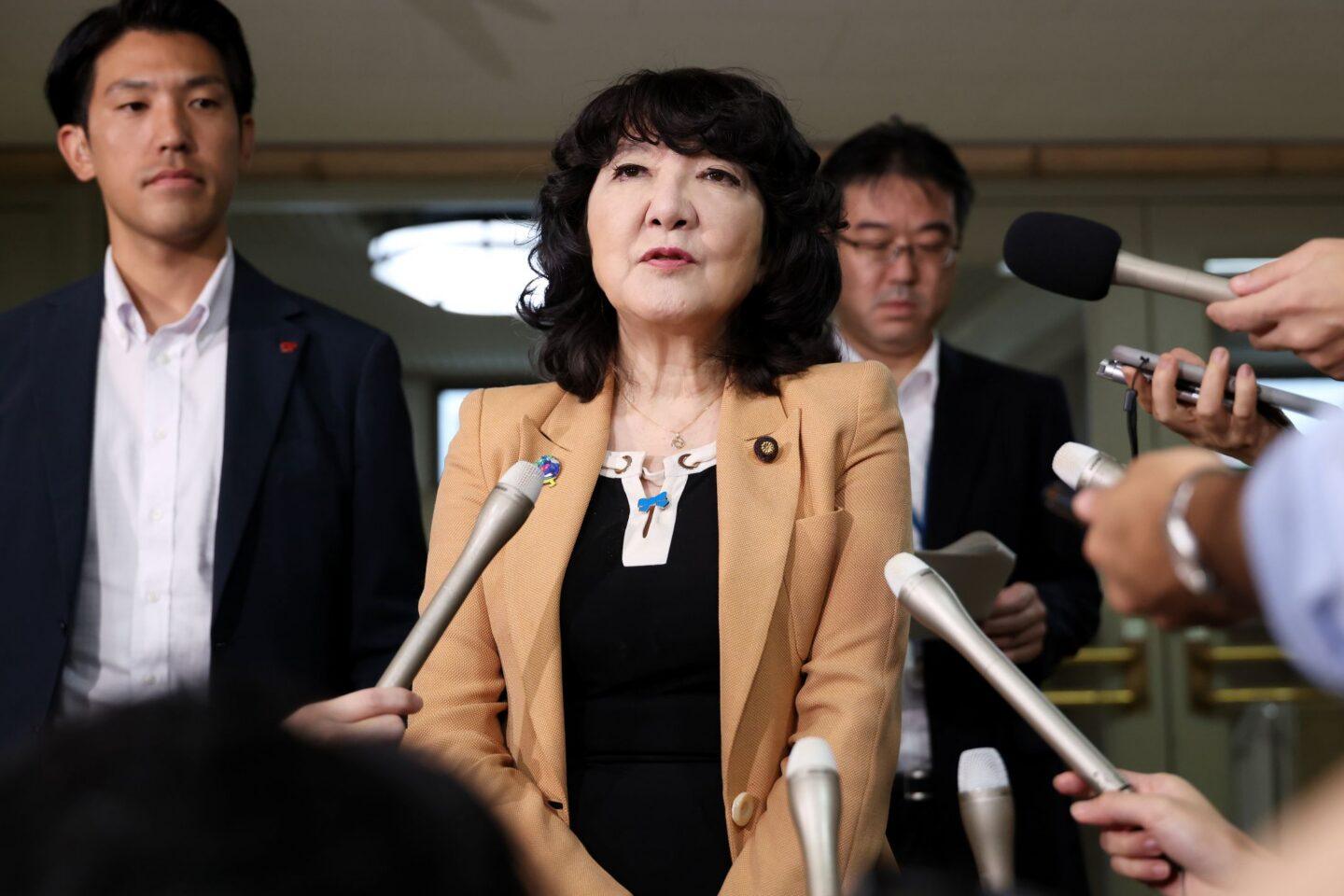Minister finansów Japonii Satsuki Katayama