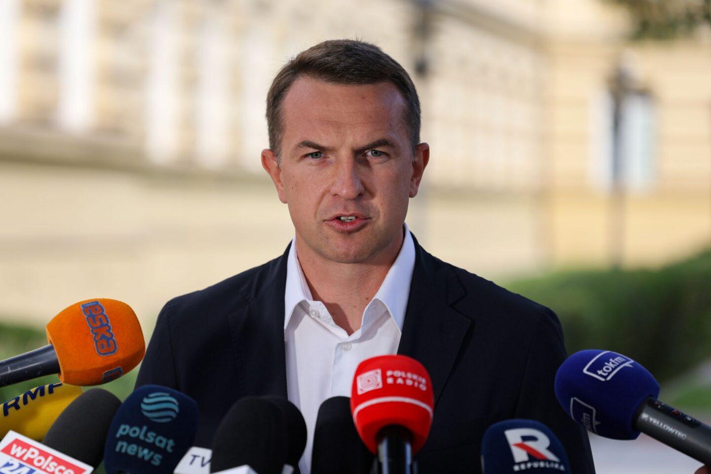 Rzecznik rządu Adam Szłapka