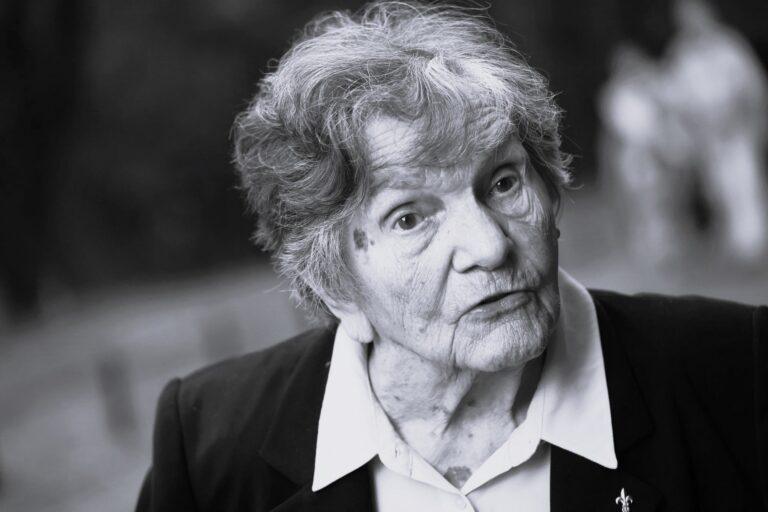 uczestniczka Powstania Warszawskiego i działaczka społeczna Wanda Traczyk-Stawska