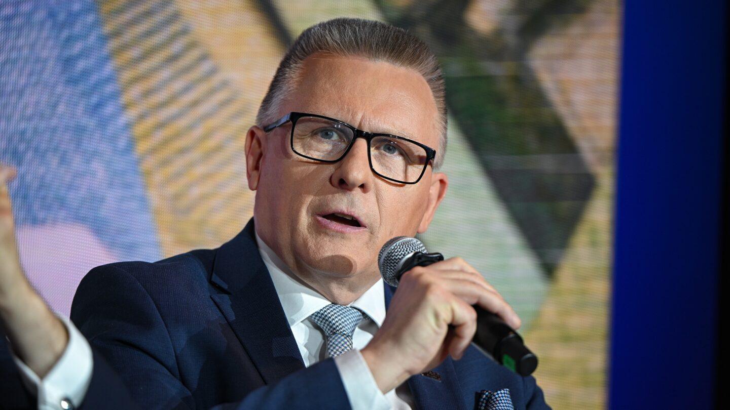 Prezes PARP Krzysztof Gulda. Fot. PAP/Marcin Obara