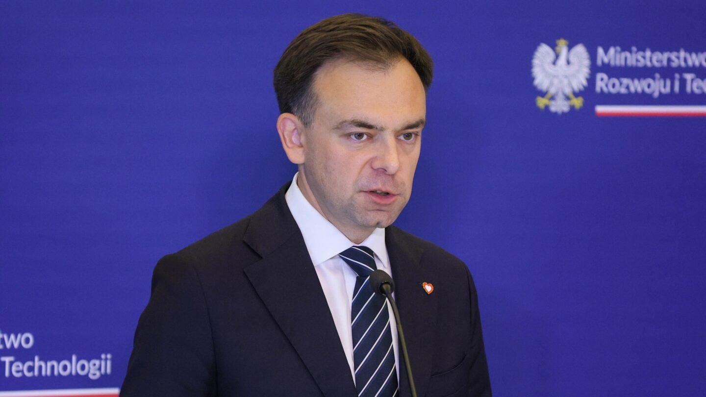 Minister finansów i gospodarki Andrzej Domański. Fot. PAP/Paweł Supernak