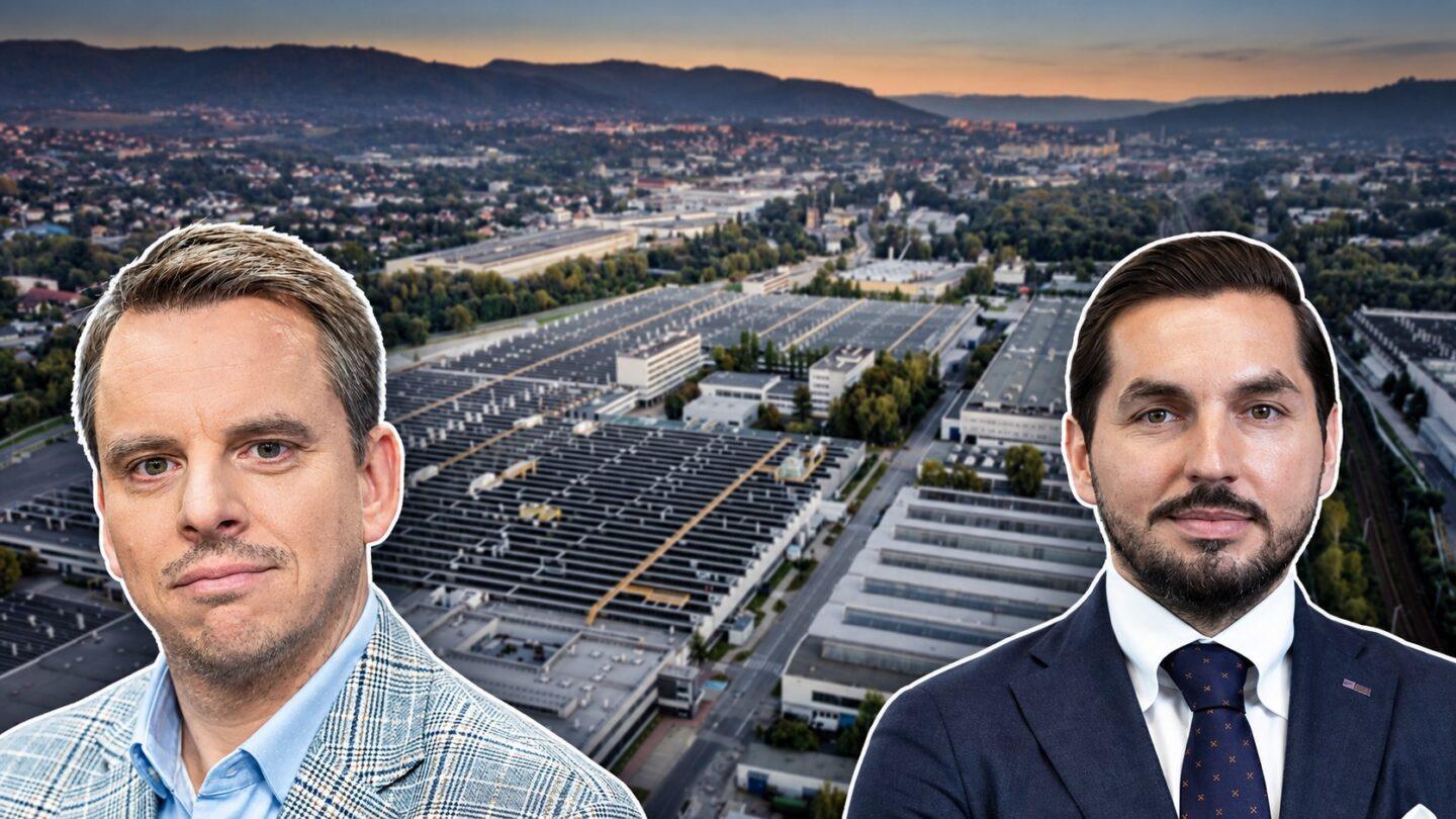 Beyond.pl i DL Invest chcą sięgnąć po kontrakt na budowę gigafabryki AI w Polsce. Prezesi: Wojciech Stramski (z lewej) i Dominik Leszczyński potwierdzają nasze informacje i zdradzają swoje plany. Tyle, że jest sporo wyzwań