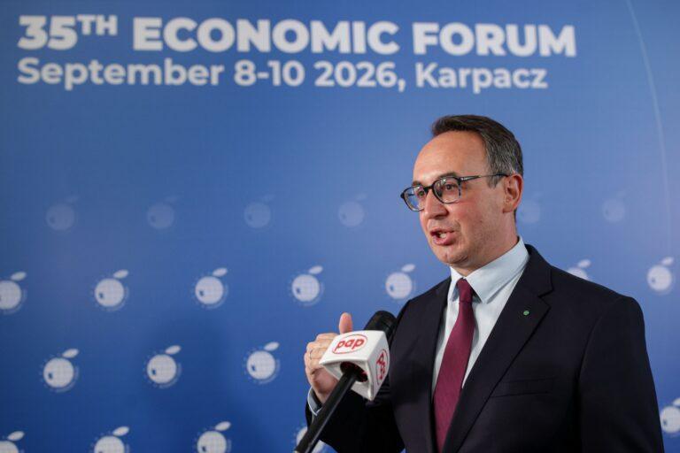 Minister infrastruktury Dariusz Klimczak