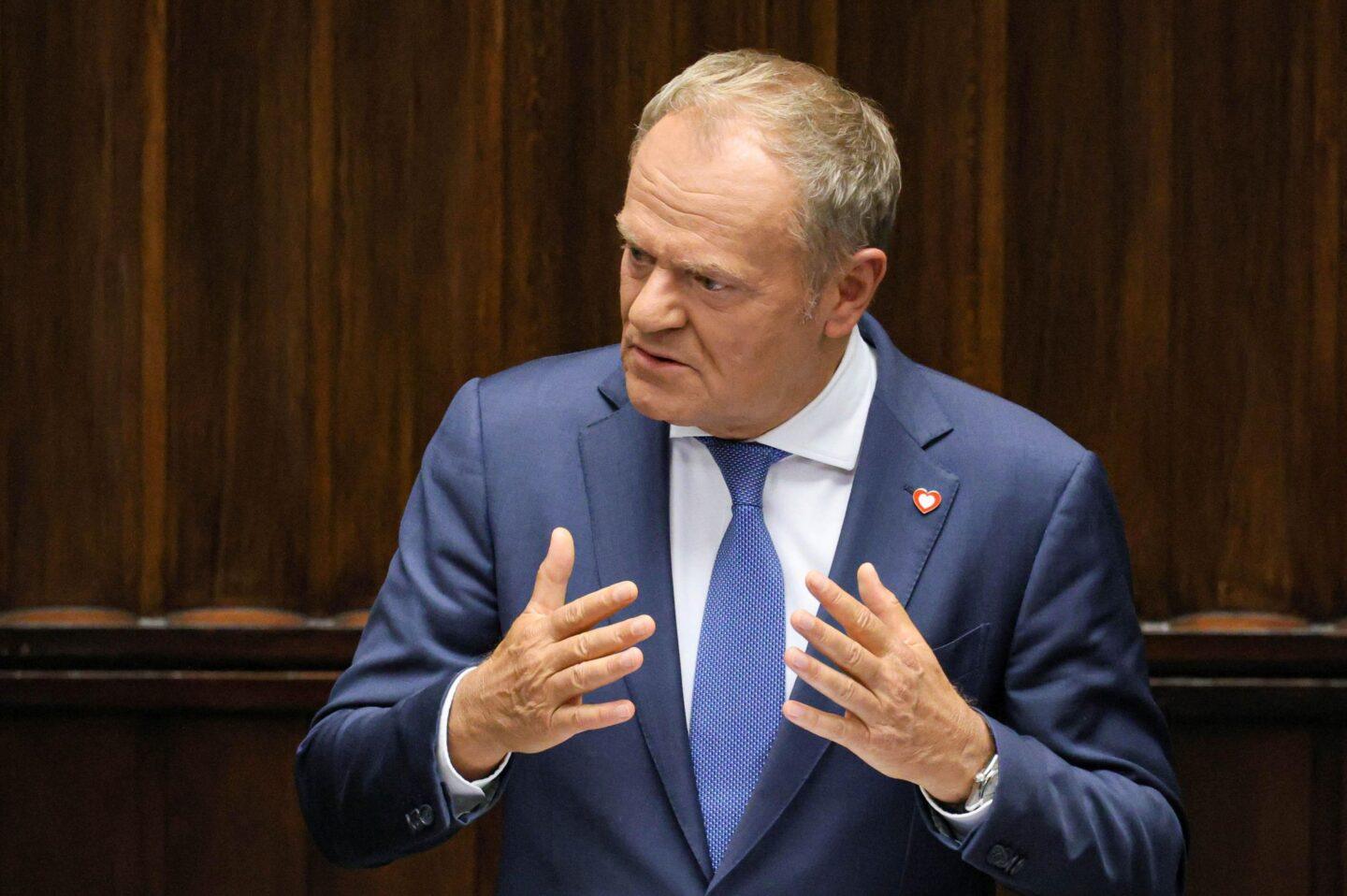 Donald Tusk w Sejmie