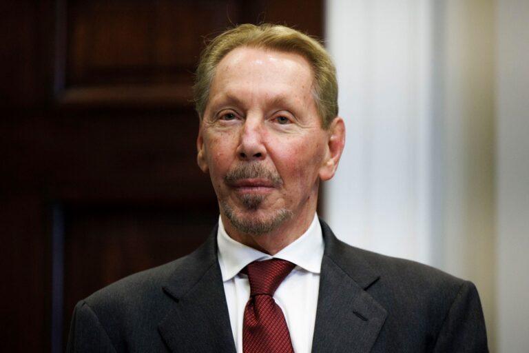 Współzałożyciel Oracle Larry Ellison