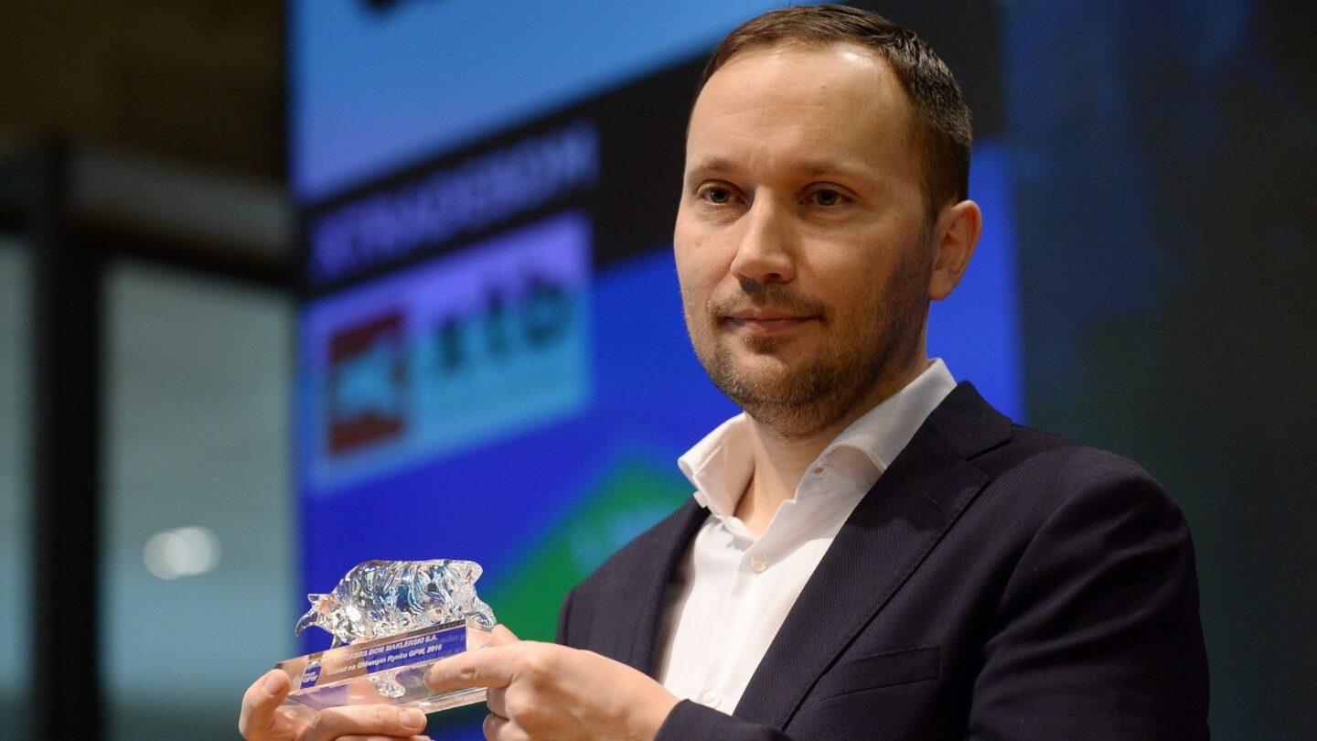 Założyciel firmy XTB Jakub Zabłocki. Fot. PAP/Bartłomiej Zborowski