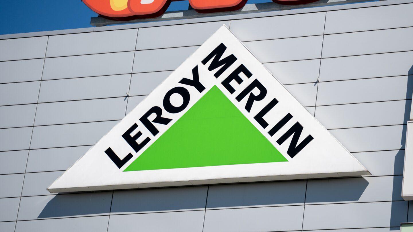 Logo Leroy Merlin. Fot. Marcin Golba/NurPhoto via Getty Images