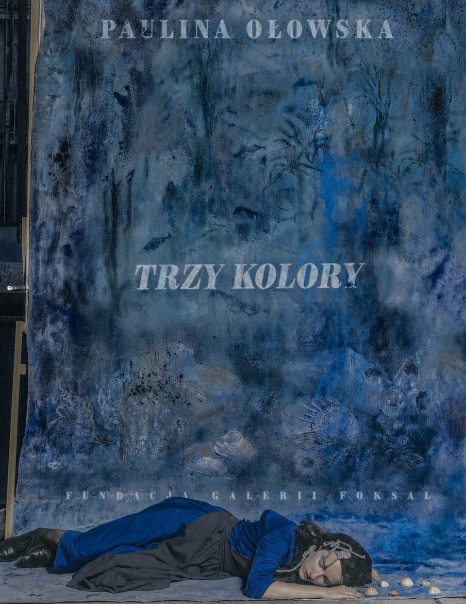 Plakat do wystawy Pauliny Ołowskiej. 
