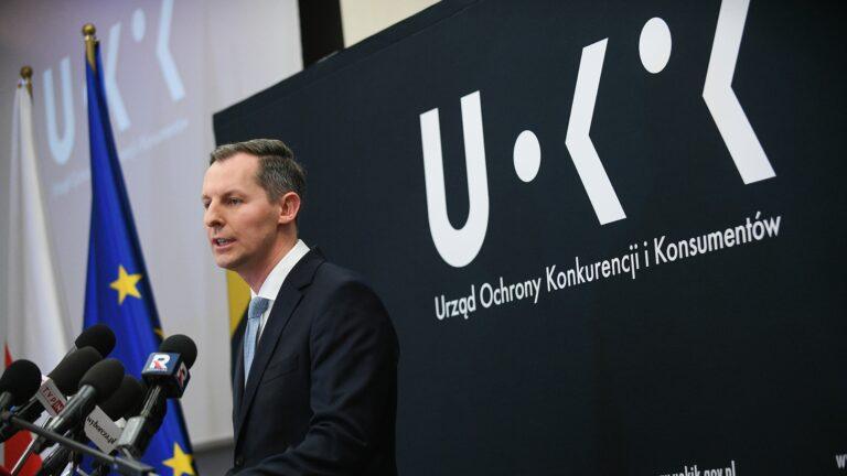 Prezes UOKiK Tomasz Chróstny. Fot. PAP/Marcin Obara
