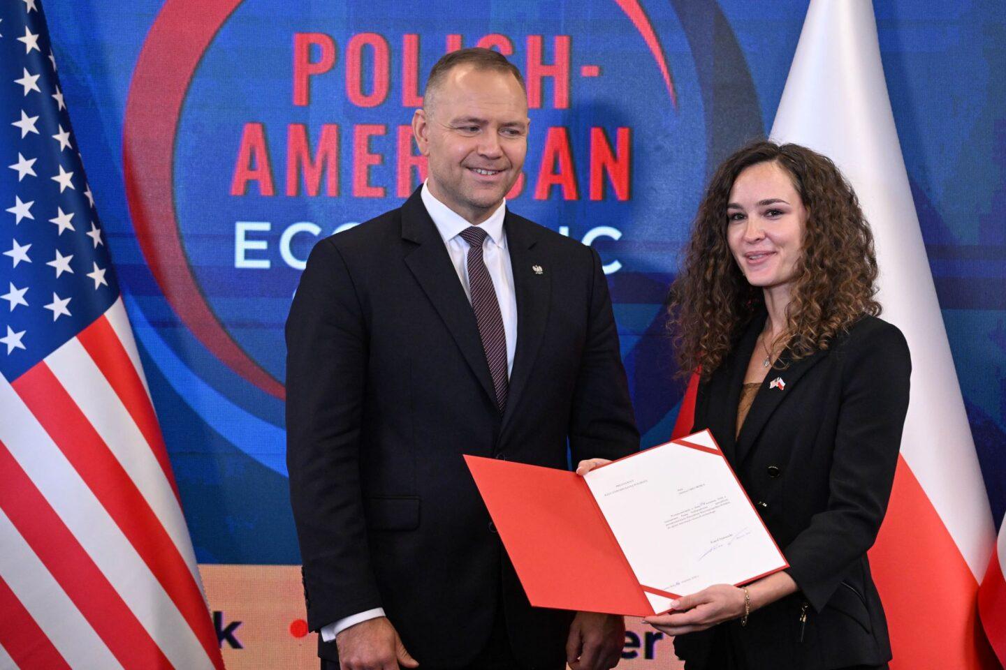 Prezydent Karol Nawrocki i Justyna Orłowska