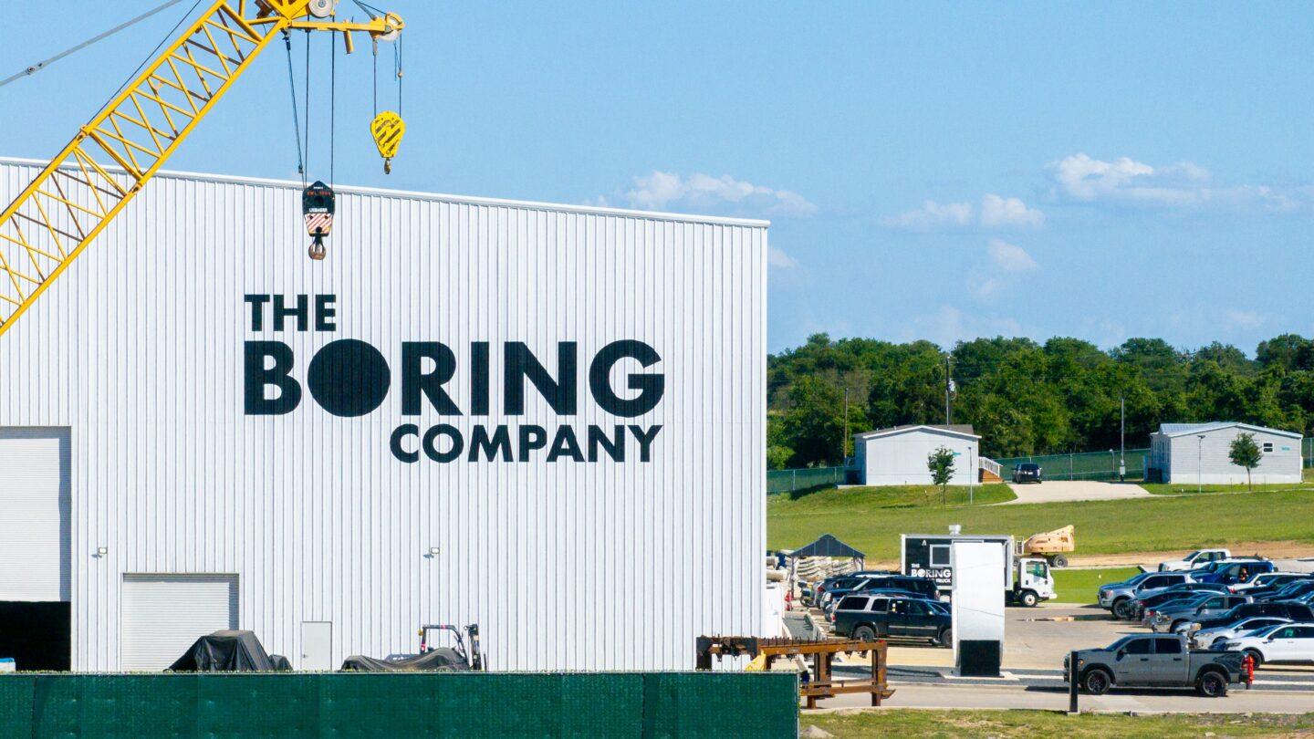 Obiekt The Boring Company w hrabstwie Bastrop w Teksasie. Fot. Brandon Bell/Getty Images