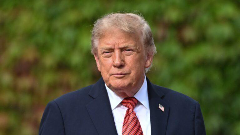 Prezydent USA Donald Trump. Fot. Artur Widak/Anadolu via Getty Images