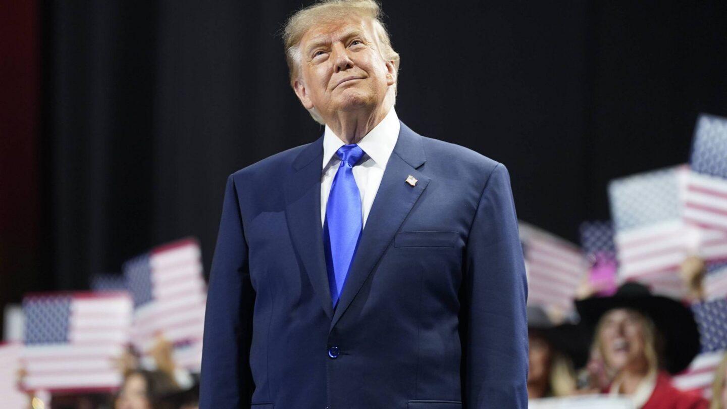 Prezydent USA Donald J. Trump na konwencji w Dallas