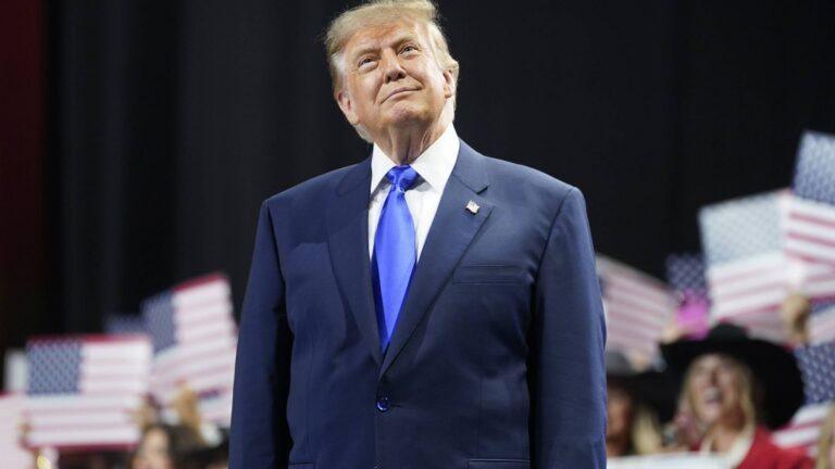 Prezydent USA Donald J. Trump na konwencji w Dallas