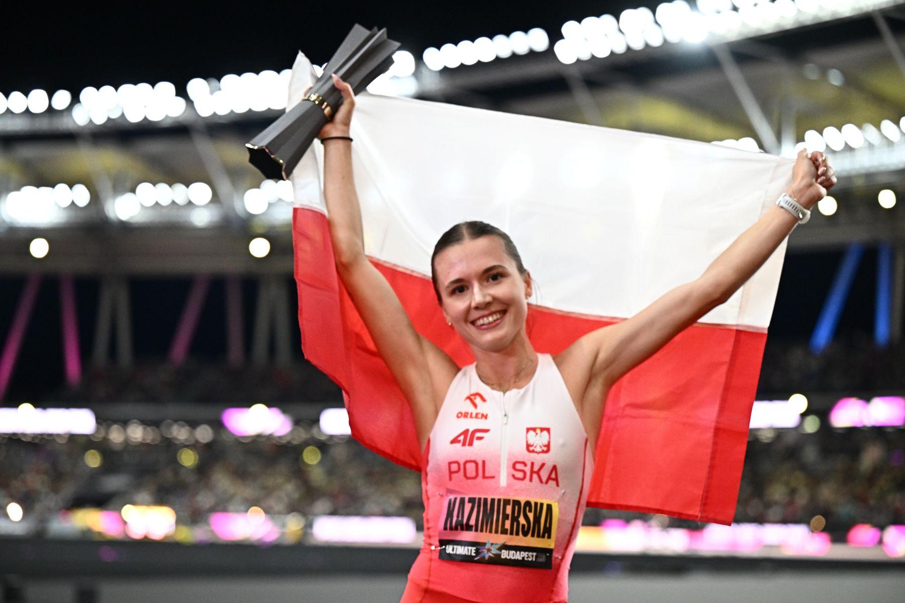Klaudia Kazimierska, polska mistrzyni biegu na 1500 m