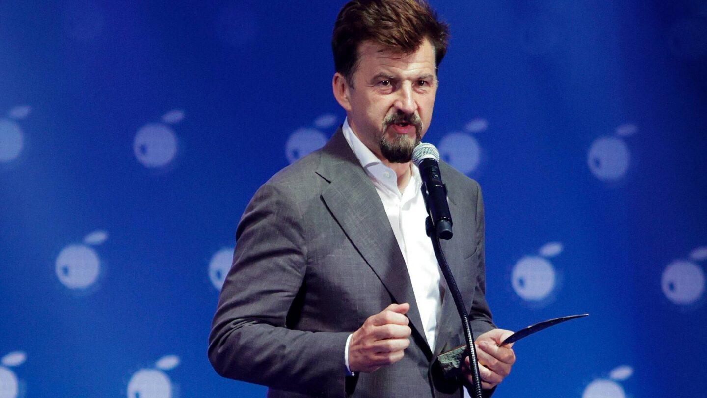 Dariusz Miłek podczas gali XXXV Forum Ekonomicznego w Karpaczu