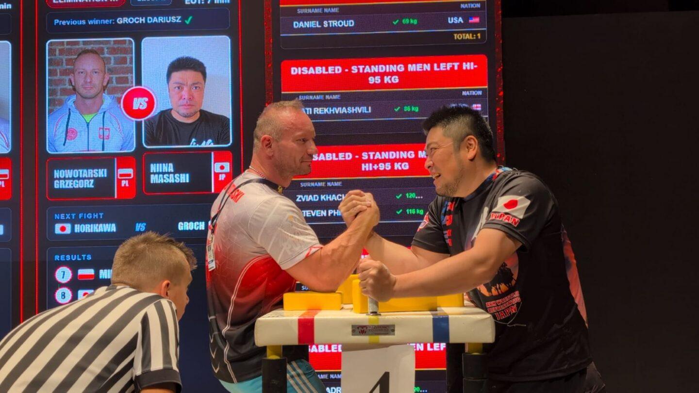 Grzegorz Nowotarski, polski armwrestler
