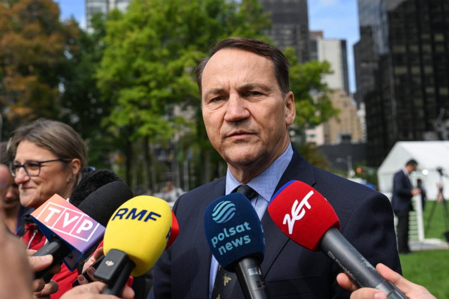 Radosław Sikorski, wicepremier i minister spraw zagranicznych