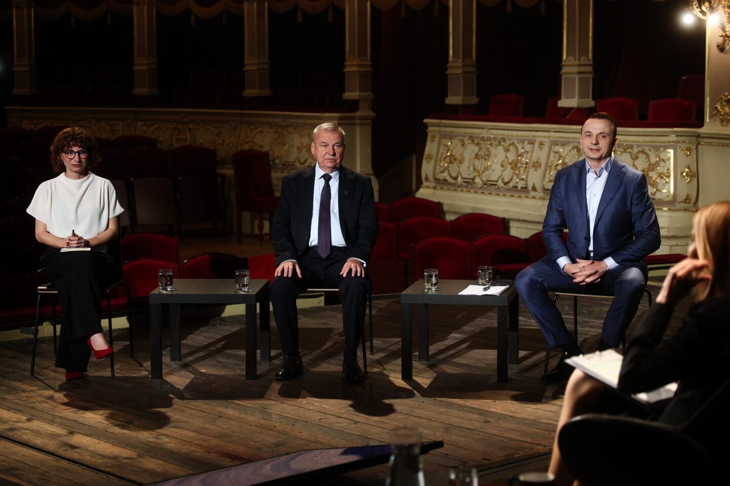 debata kandydatów na prezydenta Krakowa