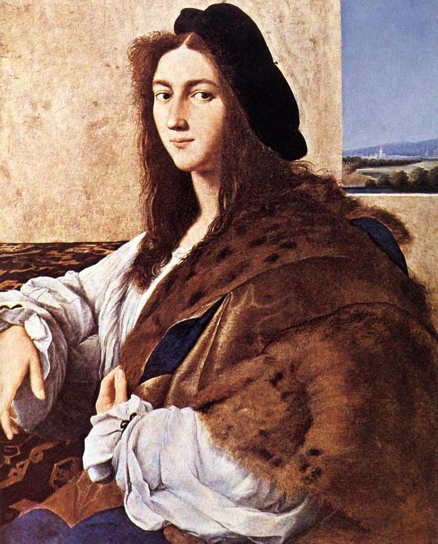 „Portret młodzieńca” Rafaela Santi